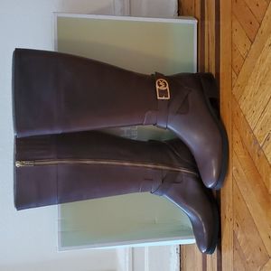 Michael Kors Bryce Tall Boot Mocha Size 7.5